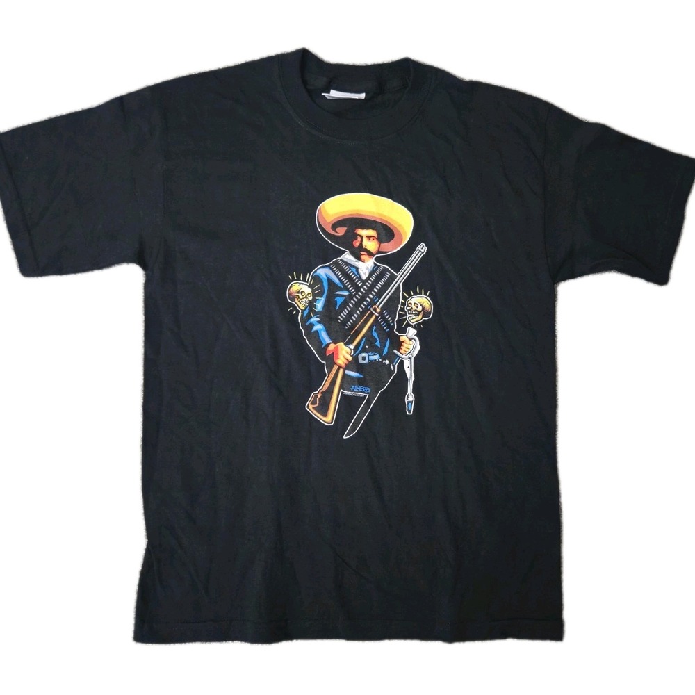 Vintage Aimera Mexico T-Shirt Poster Pop Productions USA Youth Large 2004